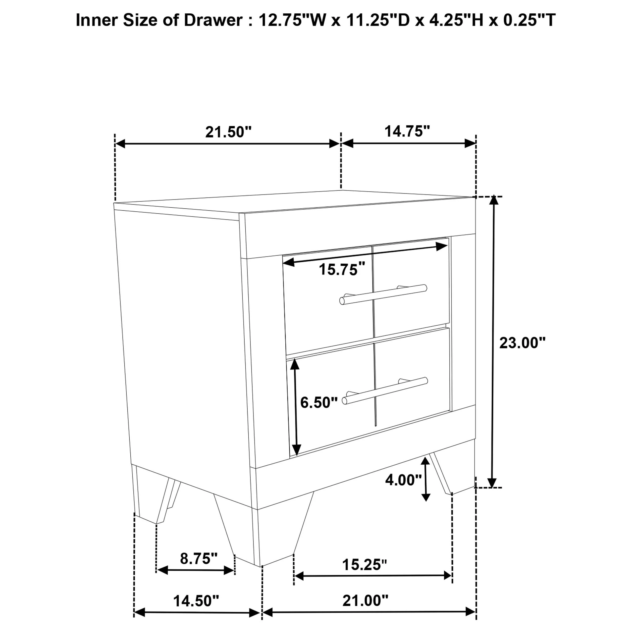 Trenton Nightstand - Image 13